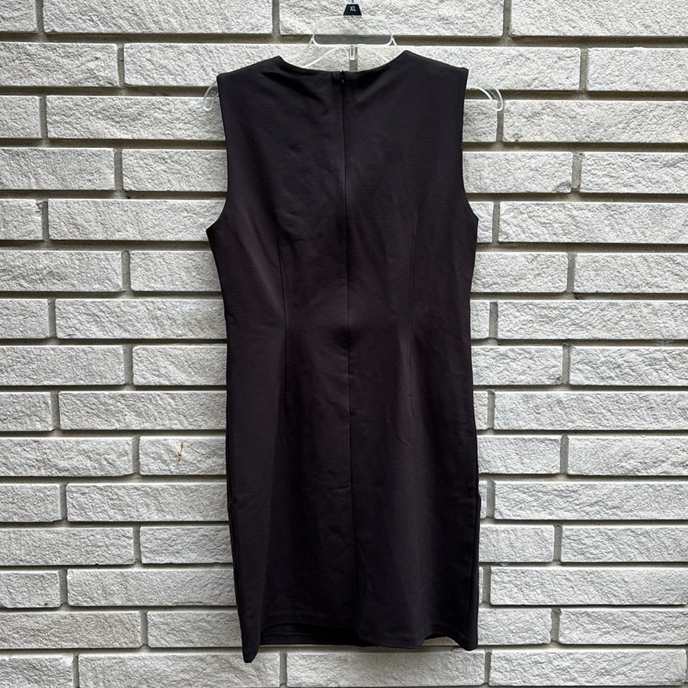 Part Two Dailyn Dress Black Classic Little Black Dress Sz 36 - Picture 7 of 10